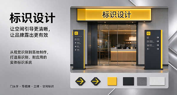 滨江区标识设计